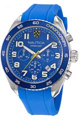 Reloj de pulsera Nautica - NAPKBS225 correa color: Azul luminoso Dial Azul Hombre