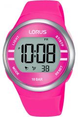Reloj de pulsera LORUS Sports - R2343NX9 correa color: Fucsia Dial LCD Fucsia Mujer