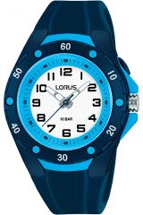 Reloj de pulsera LORUS Sports - R2371NX9 correa color: Azul noche Dial Blanco Unisex