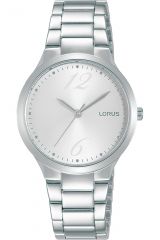 Reloj de pulsera LORUS Lady - RG209UX9 correa color: Gris plata Dial Gris plata Mujer