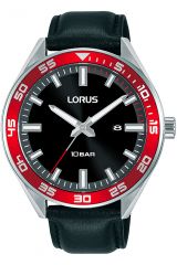 Reloj de pulsera Lorus - RH941NX9 correa color: Negro Dial Negro Hombre