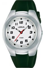 Reloj de pulsera Lorus - RRX85GX9 correa color: Verde Dial Blanco Unisex