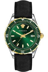 Reloj de pulsera Versace - VE3A00320 correa color: Negro Dial Verde Hombre