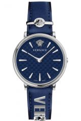 Reloj de pulsera Versace - VE8104222 correa color: Azul Dial Azul Mujer