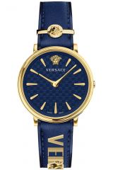 Reloj de pulsera Versace - VE8104522 correa color: Azul Dial Azul Mujer