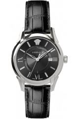 Reloj de pulsera Versace - VEUA00120 correa color: Negro Dial Negro Hombre