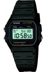Reloj de pulsera CASIO Retro Vintage - W-59-1VQ correa color: Negro Dial LCD Negro Unisex