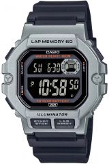 Reloj de pulsera CASIO Sports - WS-1400H-1B correa color: Negro Dial LCD Negro Hombre