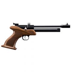 Pistola Zasdar CP1 Co2  Multi-tiro Empuñadura Madera Picada Cal. 4,5 Mm Balines