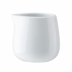 Mikasa chalk porcelain unhandled cream jug, 100ml, white