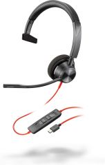 POLY Blackwire 3310 USB-C Mono Headset