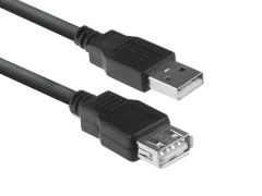 ACT AC3043 cable USB 3 m USB 2.0 USB A Negro