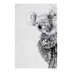 Maxwell & Williams Marini Ferlazzo Paño de Cocina con Diseño de Koala en el Árbol de 100% Algodón, 50 x 70 cm – Blanco