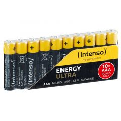Pack de pilas alcalinas intenso energy ultra aaa lr03 10 unidades