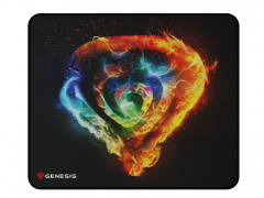 GENESIS Carbon 500 M Fire G2 Alfombrilla de ratón para juegos Multicolor
