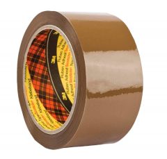 Scotch cinta de embalaje 309 marrón / pp bajo ruido / 50mm x 66 m - pack 6-