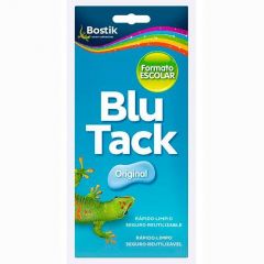 Bostik blu tack original masilla adhesiva reutilizable formato escolar 90gr azul