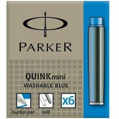 Parker 1950409 Recambio de bolígrafo Azul 6 pieza(s)