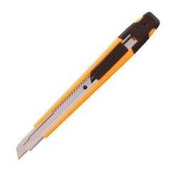 Olfa A-1 Negro, Amarillo Cúter de cuchillas intercambiables