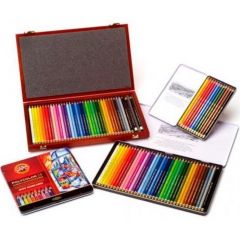 Michel set de lápices polycolor en caja metálica 36 colores surtidos