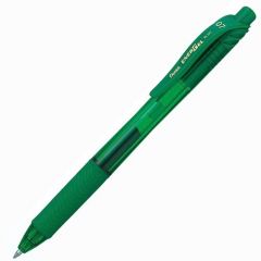 Pentel EnerGel X Bolígrafo cilíndrico Verde