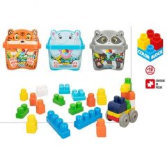Provisional *cubo animales con 30 bloques construcción 2 modelos surtidos