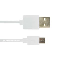 Kit 5 unidades cable usb 2.0 a micro usb nortess smartphone/ tablet color blanco