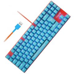 FR-TEC PC Dragon Ball Super Keyboard GOKU teclado USB QWERTY Azul, Naranja