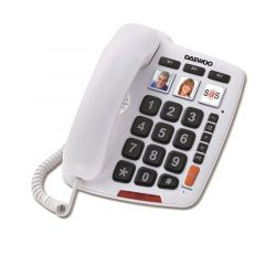 Daewoo DTC-760 Teléfono analógico Blanco