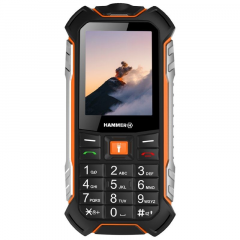 myPhone Hammer Boost LTE 6,1 cm (2.4") Negro, Naranja Teléfono con cámara