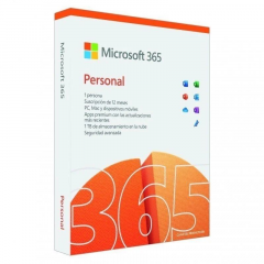 Microsoft 365 Personal Office suite 1 licencia(s) Español 1 año(s)