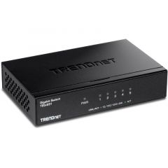 Trendnet TEG-S51 switch No administrado Gigabit Ethernet (10/100/1000) Negro