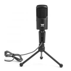 Microfono condensador woxter mic studio 50 negro