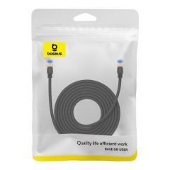 Baseus network cable high speed (cat7) of rj45 (braided cable) 10 gbps, 8m, black (b0013320b111-06)
