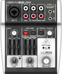Behringer X302USB mezclador DJ 5 canales