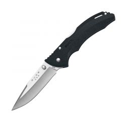 Buck Knives STE-0285BKS Cuchillo Plegable de Caza Bantam Blw Negro de Acero inoxidable 420 Hc, 7,9 cm con mango de nylon reforzado con vidrio de superficie texturizada negro.