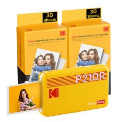 Kodak Mini 2 Retro impresora de foto Pintar por sublimación 2,1" x 3,4" (5,3 x 8,6 cm)