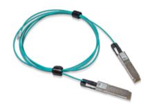 Nvidia MFS1S00-H005V cable de fibra optica 5 m QSFP56 Negro, Azul