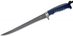 Buck Knives STE-0225BLS Cuchillo fileteador Silver Creek con hoja revestida de titanio de acero inox 420J2 de 9,65 cm con mango de goma . Incluye funda de Nylon moldeado por inyección