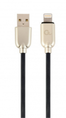 Cablexpert CC-USB2R-AMLM-2M cable de conector Lightning Negro