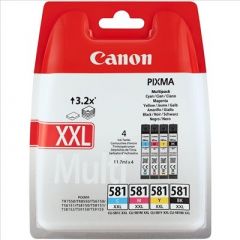 Canon CLI-581CMYK XXL cartucho de tinta Original Negro, Cian, Magenta, Amarillo