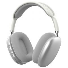 Cool auriculares stereo bluetooth cascos active max blanco-plata