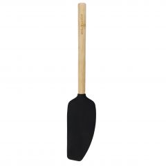 Kitchenaid universal bamboo handle mixer spatula with heat resistant and flexible silicone head