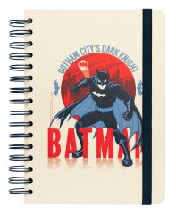 Cuaderno tapa forrada a5 bullet dc comics batman