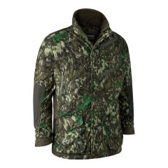 Chaqueta de caza Deerhunter Cumberland PRO, color camuflaje IN-EQ 5660 C80, cintura ajustable con cordón, tallas varias