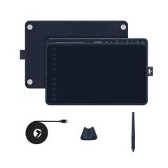 HUION HS611 tableta digitalizadora Negro 5080 líneas por pulgada 258,4 x 161,5 mm USB