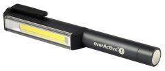 Everactive WL200 linterna Negro Linterna de clip COB LED