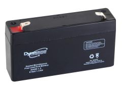 Batería de plomo ácido - 6 v - 1.3 ah - 98 x 25 x 56 mm