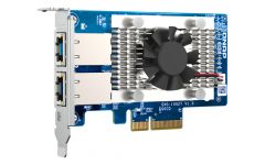 QNAP QXG-10G2T adaptador y tarjeta de red Interno Ethernet 10000 Mbit/s