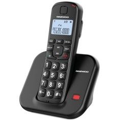 Daewoo DTD-7200B Teléfono DECT Negro